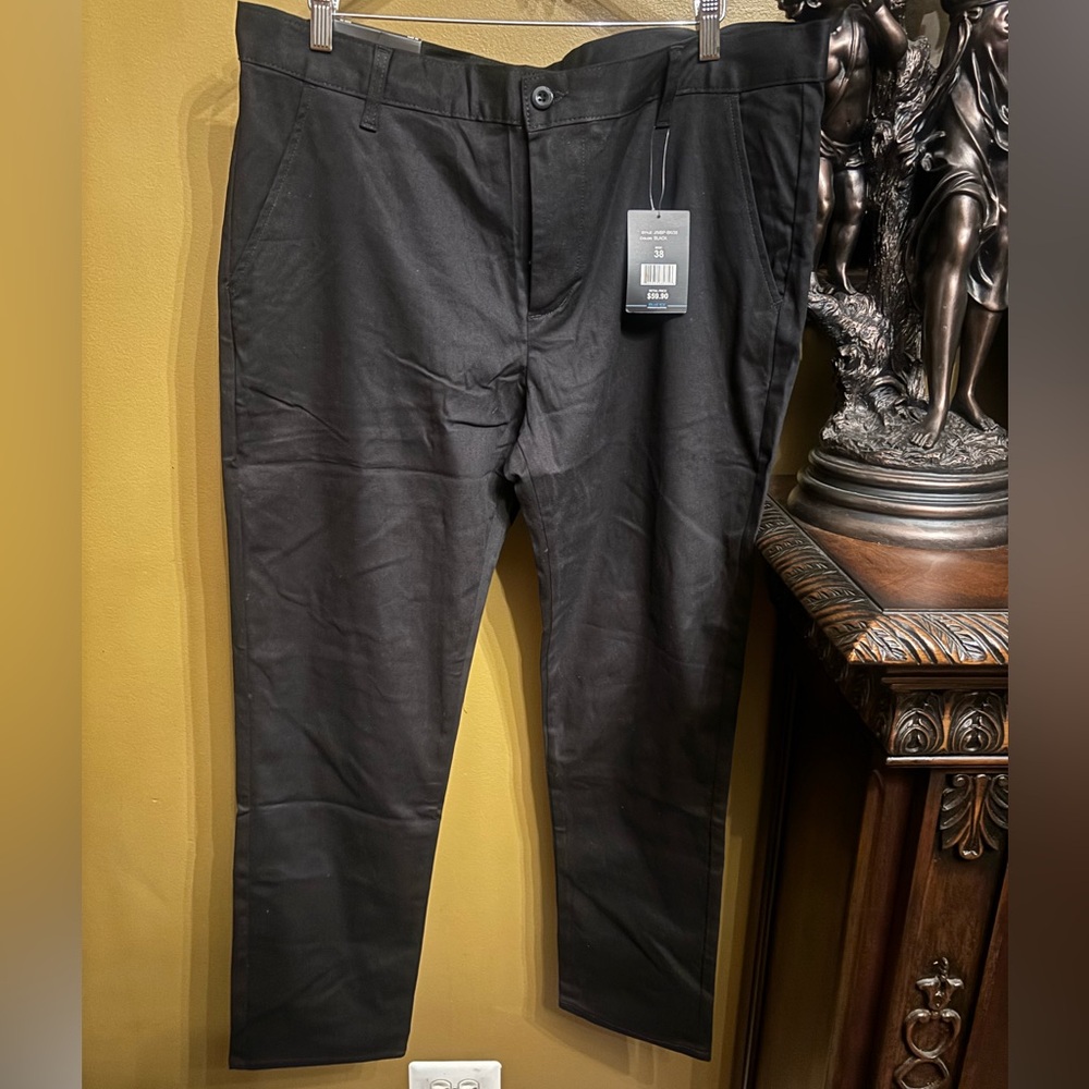 NWT Blue Ice Premium Clothing Dress Pants Stretch Fit in Size 38